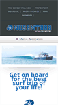 Mobile Screenshot of nusantarasurfcharters.com